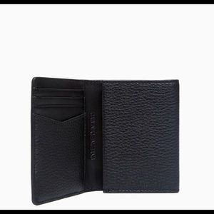 Calvin Klein logo flap card case